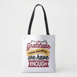 Bolsa Tote Faith and Gratitude Artwork – Uplifting Christian