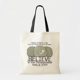 Bolsa Tote Faith te colocou em paz