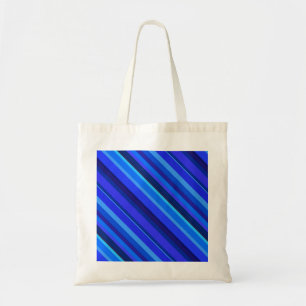 Bolsa Tote Faixa diagonal azul