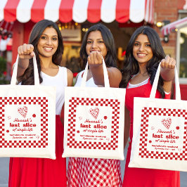 Bolsa Tote Faixa para Festa de Despedida de Solteira Last Sli