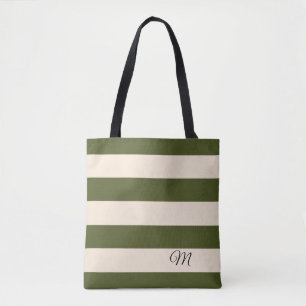 Bolsa Tote Faixa Verde do Exército