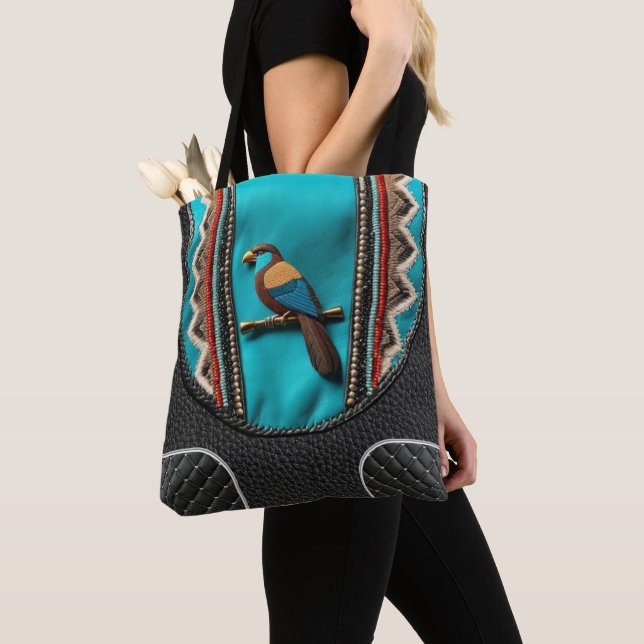 Bolsa Tote Falcão nativo: (Close Up)