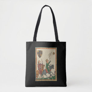 Bolsa Tote Falcoaria, Codex Manesse do século XIV