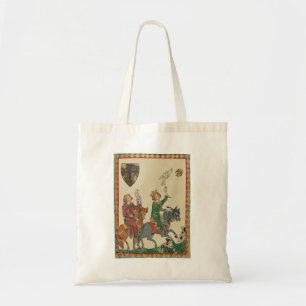 Bolsa Tote Falcoaria, Códice Manesse do Século XIV