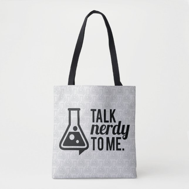 Bolsa Tote Fale com o Nerdy (Frente)