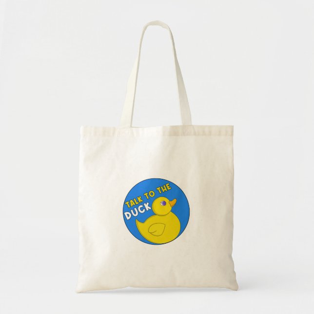 Bolsa Tote Fale com o Pato (Frente)
