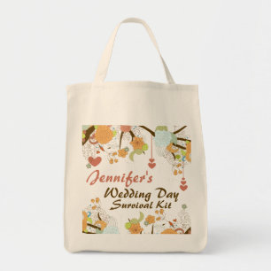 Bolsa Tote Fall Fantasy Floral Wedval Survival Kit Bag