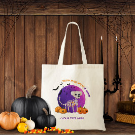 Bolsa Tote Fall Halloween Spooky Trick ou Treat Tote Bag