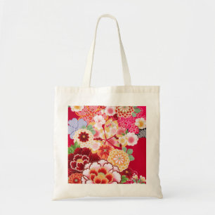 Bolsa Tote Falln Red Floral Burst