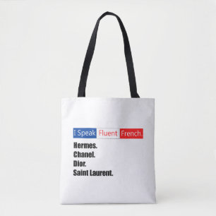 Bolsa Tote Falo Francês Fluente