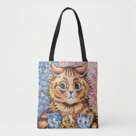 Bolsa Tote Família Cat | Louis Wain |