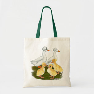 Bolsa Tote Família com crista do pato