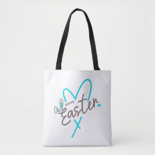 Bolsa Tote Família Combinada Feliz Páscoa