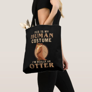 Bolsa Tote Família de Fantasia de Animal Divertido Zoológico