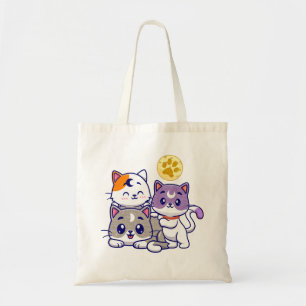 Bolsa Tote Família de Gatos Cujos