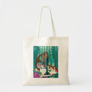 Bolsa Tote Família de Sereias (pele e olhos castan