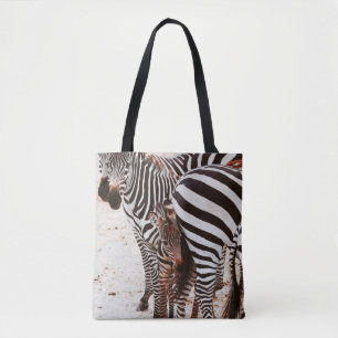 BOLSA TOTE FAMÍLIA ZEBRA