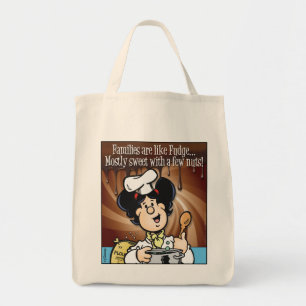 Bolsa Tote Famílias São Como Fudge