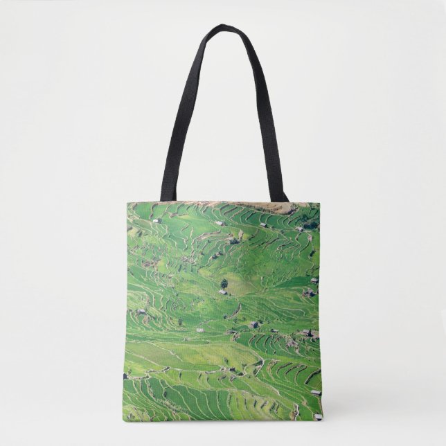 Bolsa Tote Famosos terraços de arroz yuanyang - Yunnan, China (Frente)