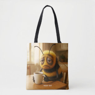 Bolsa Tote Fantasia Abelha Muito Cansada Fofa