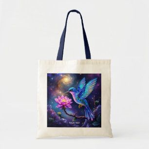 Bolsa Tote Fantasia Flor Fofa Pequeno Pássaro