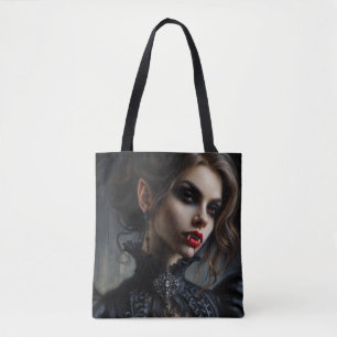 Bolsa Tote Fantasia Gótica Vampira