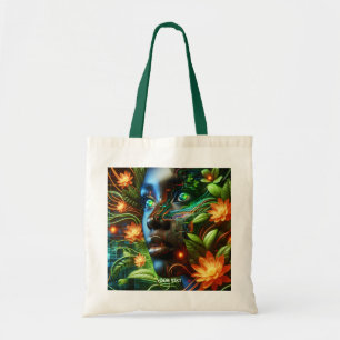 Bolsa Tote Fantasia Menina Laranja Verde Fofa
