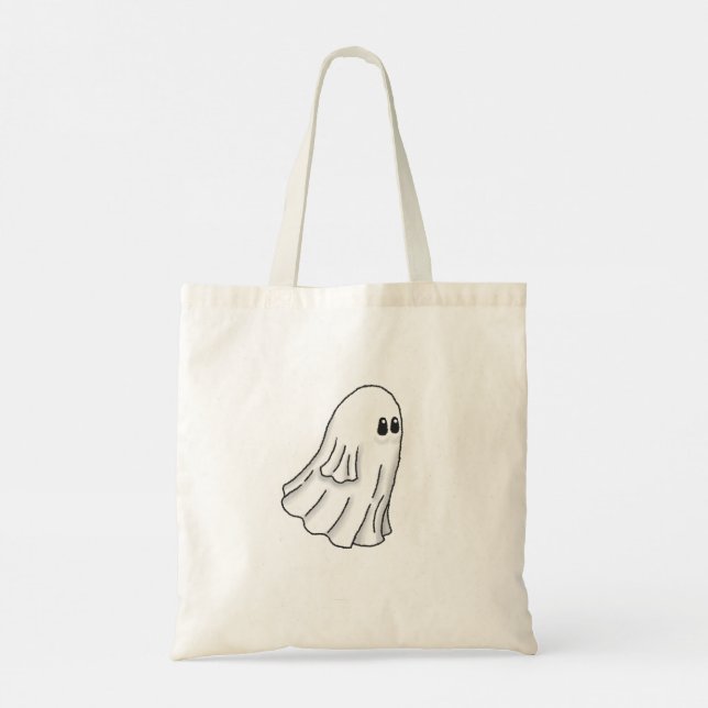 Bolsa Tote Fantasma Bonito e Spooky (Verso)