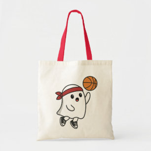 Bolsa Tote Fantasma de Basquete Spooky