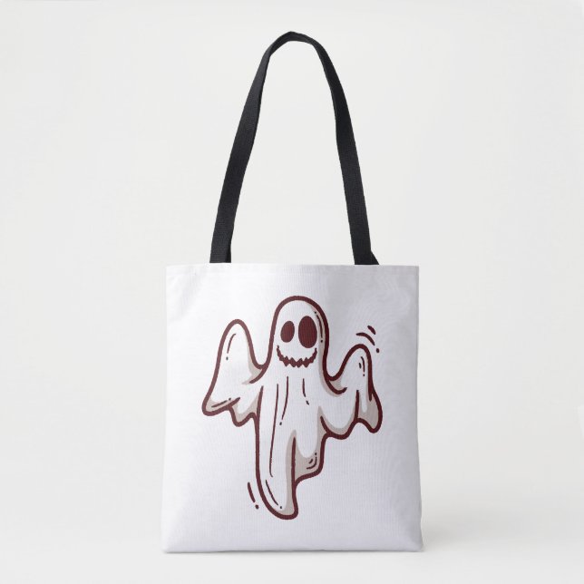 Bolsa Tote Fantasma de Halloween (Frente)