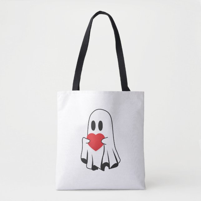 Bolsa Tote fantasma do amor (Frente)