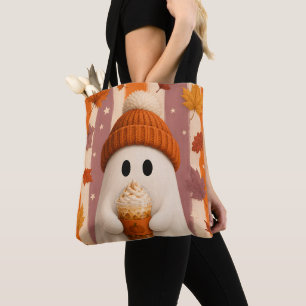 Bolsa Tote Fantasma Fofo com Café de Abobrinha e Especiarias
