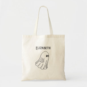 Bolsa Tote Fantasma Fofo e Assustador