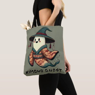 Bolsa Tote Fantasma Kimono - Truque ou travessura - Sanduíche
