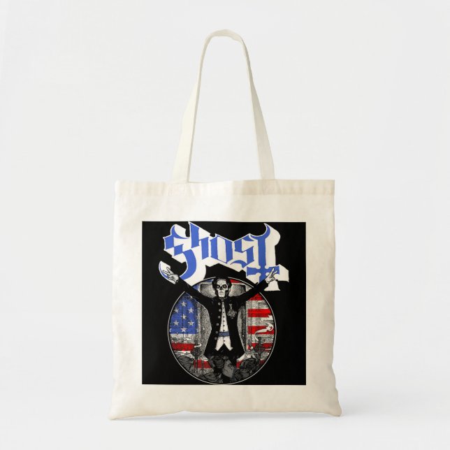 Bolsa Tote Fantasma - Papa Emeritus III Eleição (Frente)