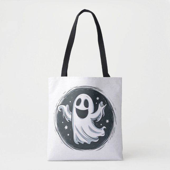 Bolsa Tote Fantasma Voador (Frente)