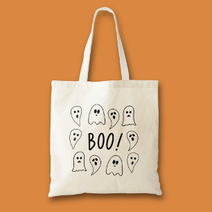 Bolsa Tote Fantasmagórico Halloween Truque ou Tratamento