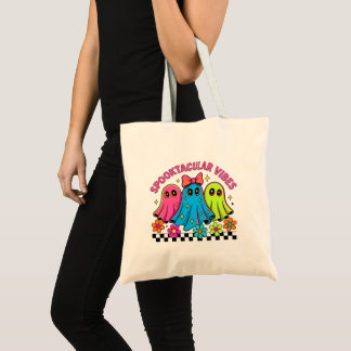 Bolsa Tote fantasmas kawaii