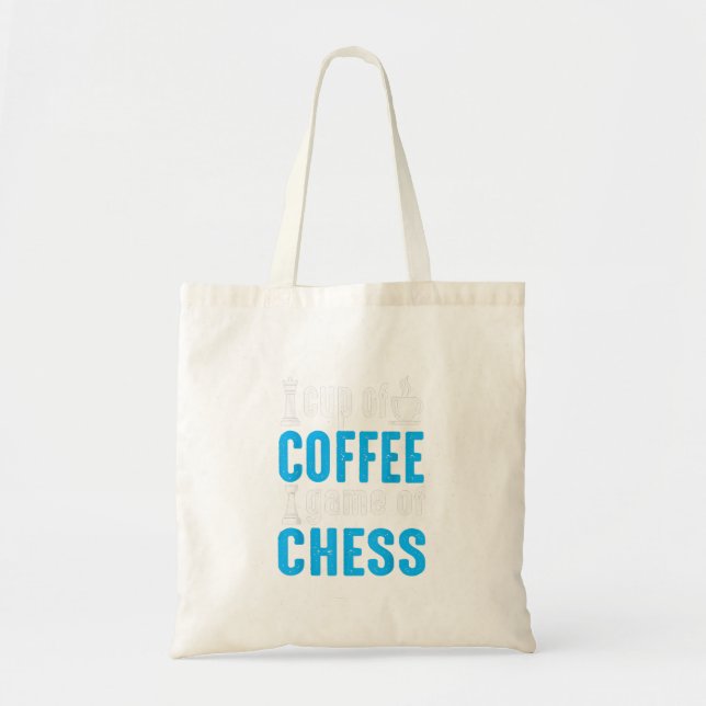 Bolsa Tote Fantástico Jogo De Conselho - Xícara De Café (Frente)