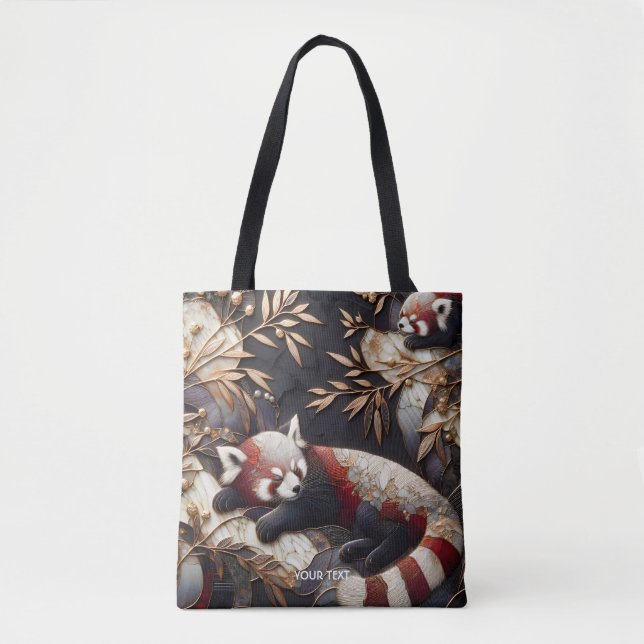 Bolsa Tote Fantasy - Bela Arte Vermelha (Frente)