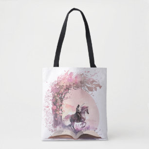 Bolsa Tote Fantasy Book Lover Design