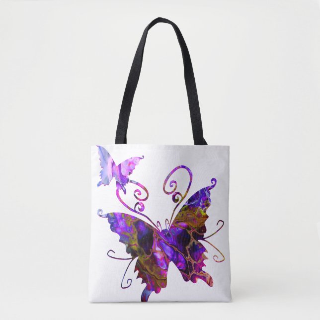 Bolsa Tote Fantasy Butflies (Frente)