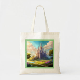 Bolsa Tote Fantasy Castle Happy Landscape 2