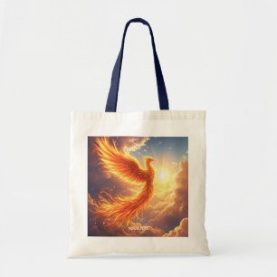 Bolsa Tote Fantasy Cuja Flaming Phoenix Sobe