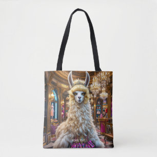 Bolsa Tote Fantasy Cute Drama Llama Queen