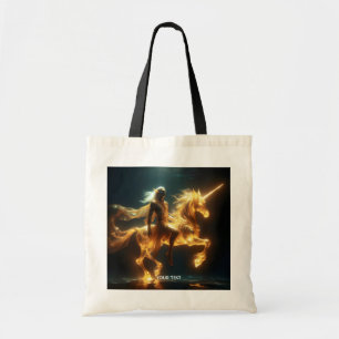 Bolsa Tote Fantasy Cute Eethal Underwater Unicorn
