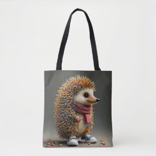 Bolsa Tote Fantasy Cute Hedgehog Sharp Agulhas