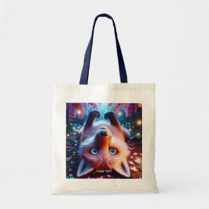Bolsa Tote Fantasy Cute Lay Tocando Raposa