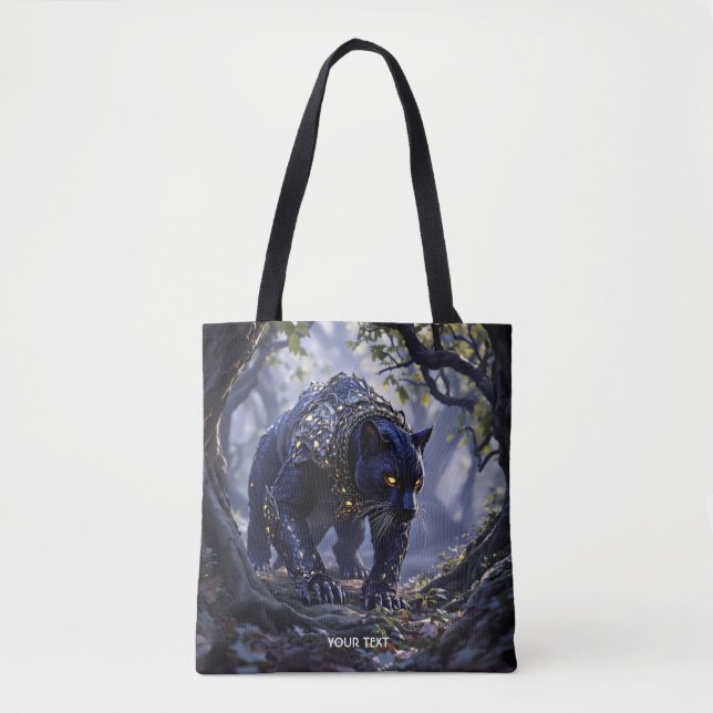 Bolsa Tote Fantasy Cute Panther Scale Armand (Frente)