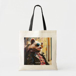 Bolsa Tote Fantasy Cute Possum Leather Jaqueta